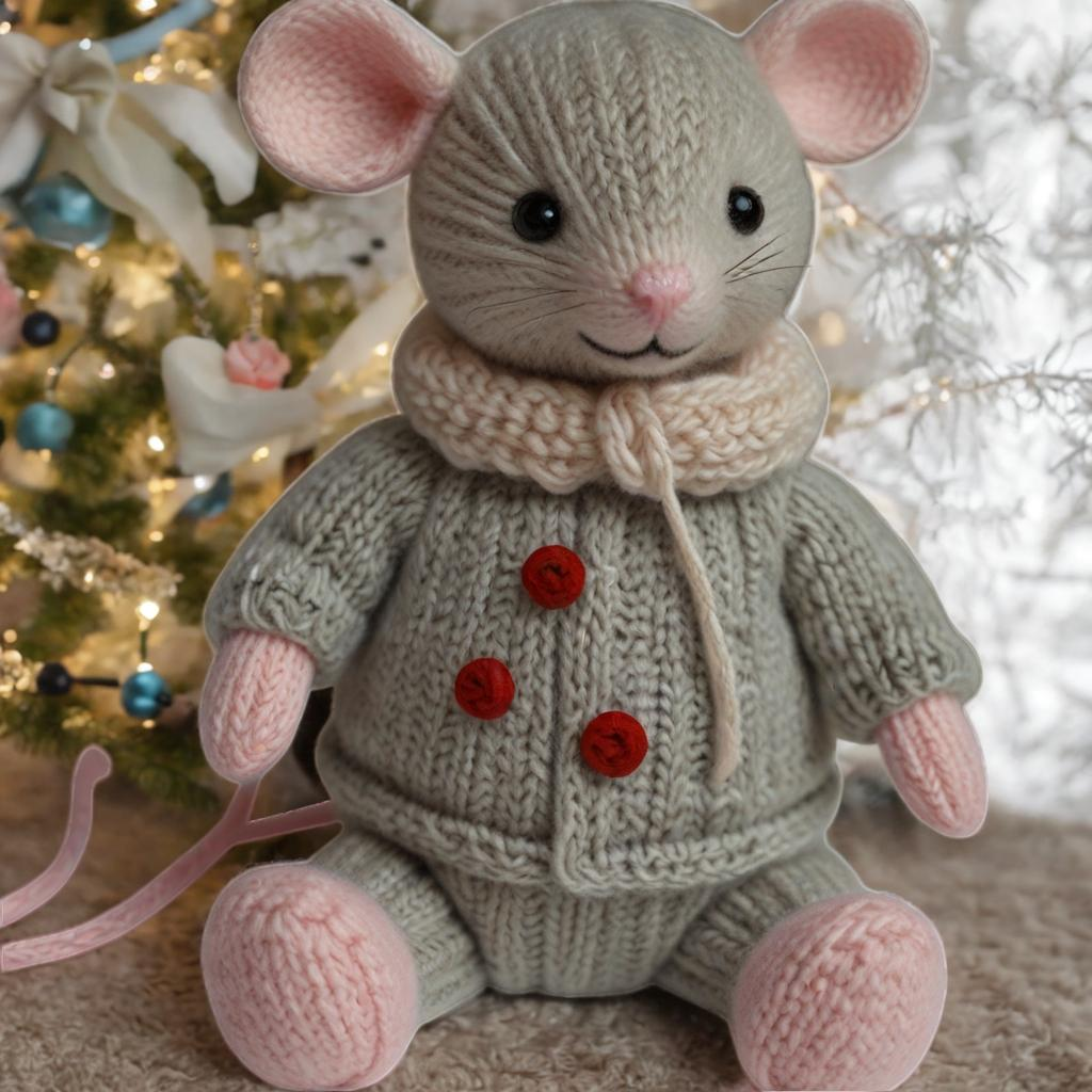 Mouse Knitting Pattern