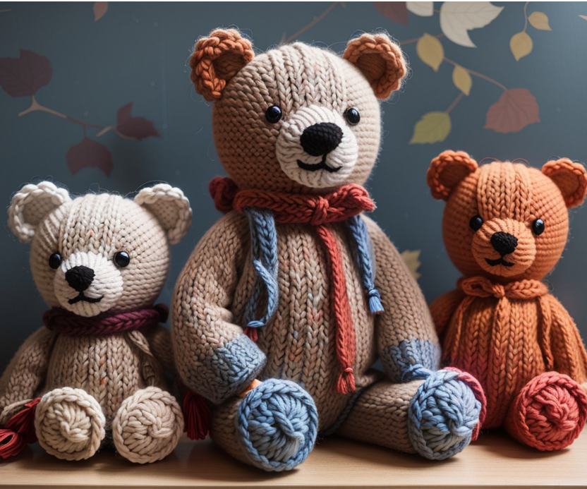 Free teddy knitting pattern hotsell