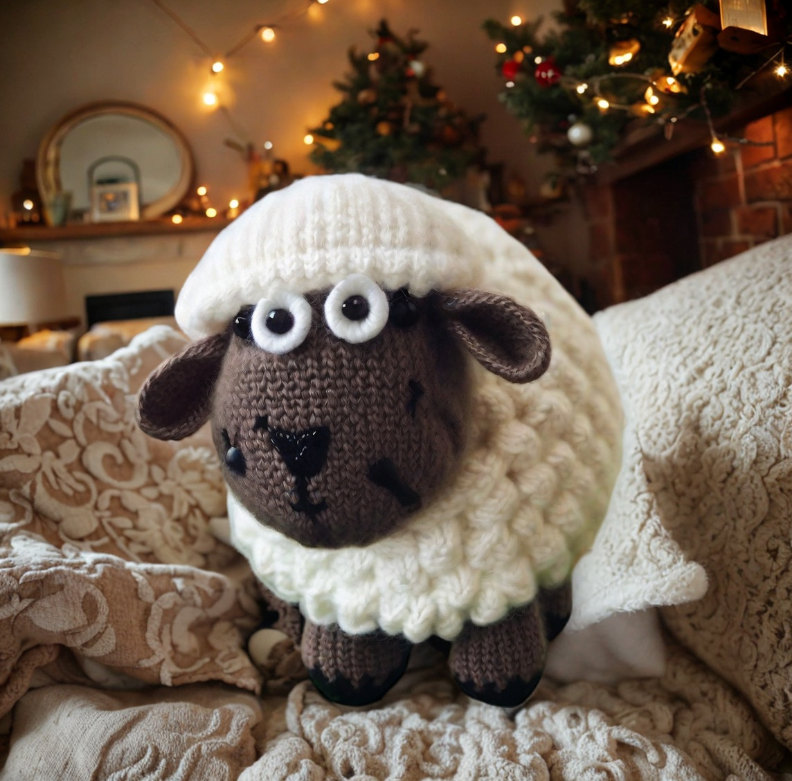 Shaun The Sheep Knitting Pattern