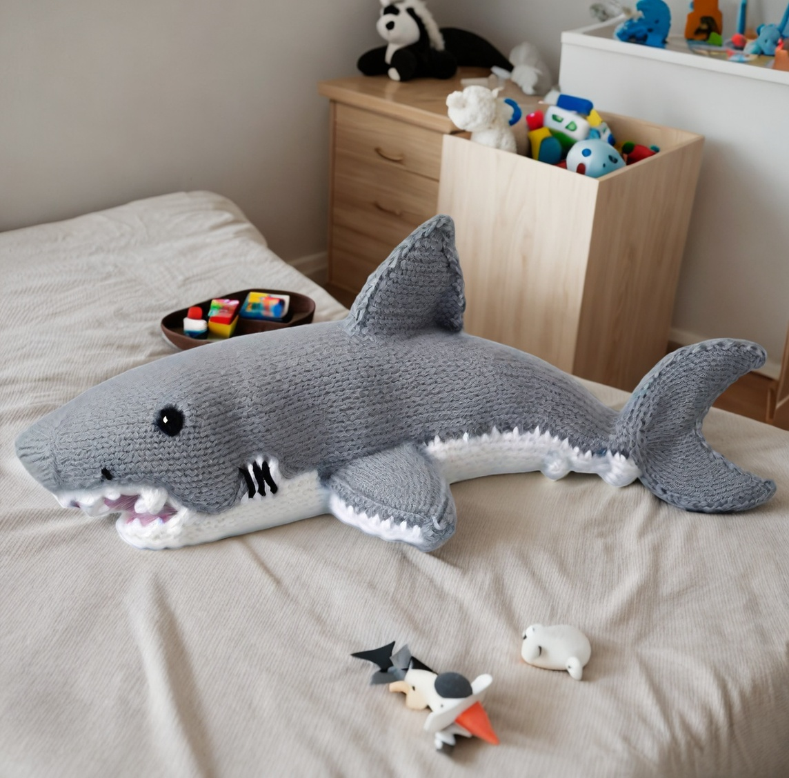 Shark Knitting Pattern