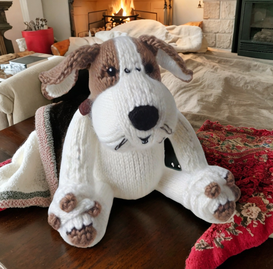 Cute Puppy Knitting Pattern