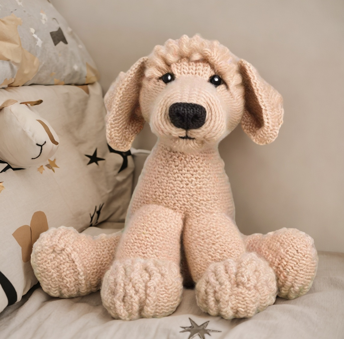 Labradoodle knitting pattern