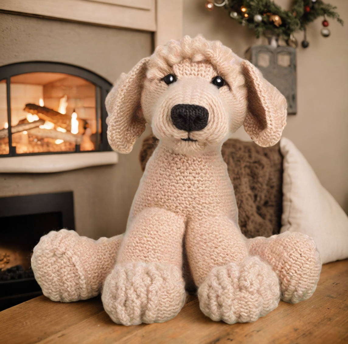 Labradoodle knitting pattern