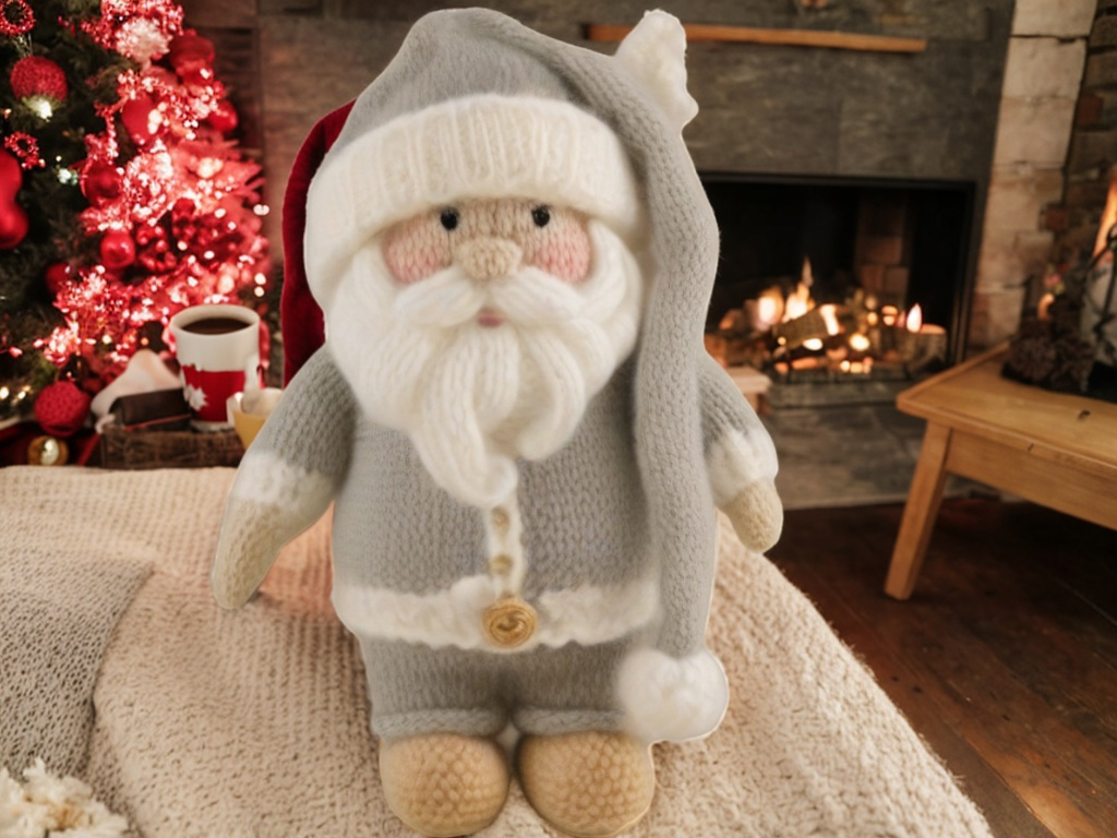 Grand Santa Knitting Pattern