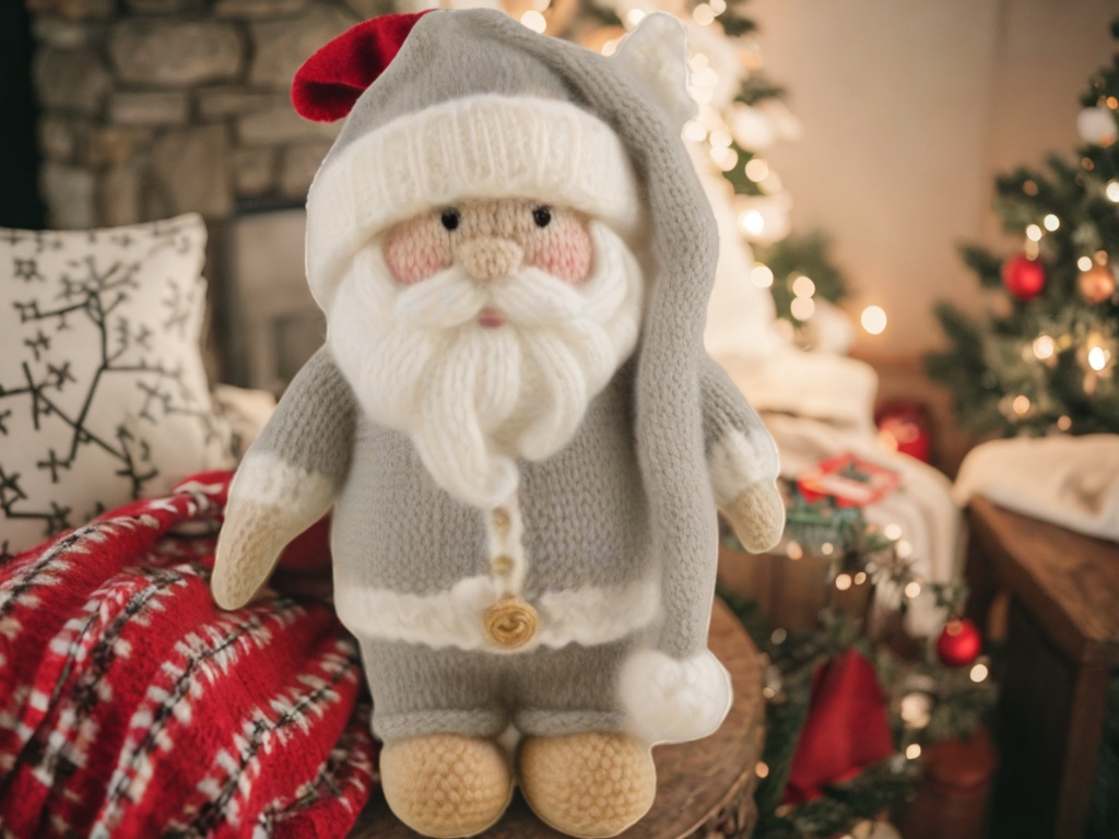 Grand Santa Knitting Pattern