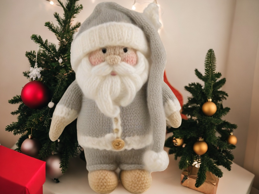 Grand Santa Knitting Pattern