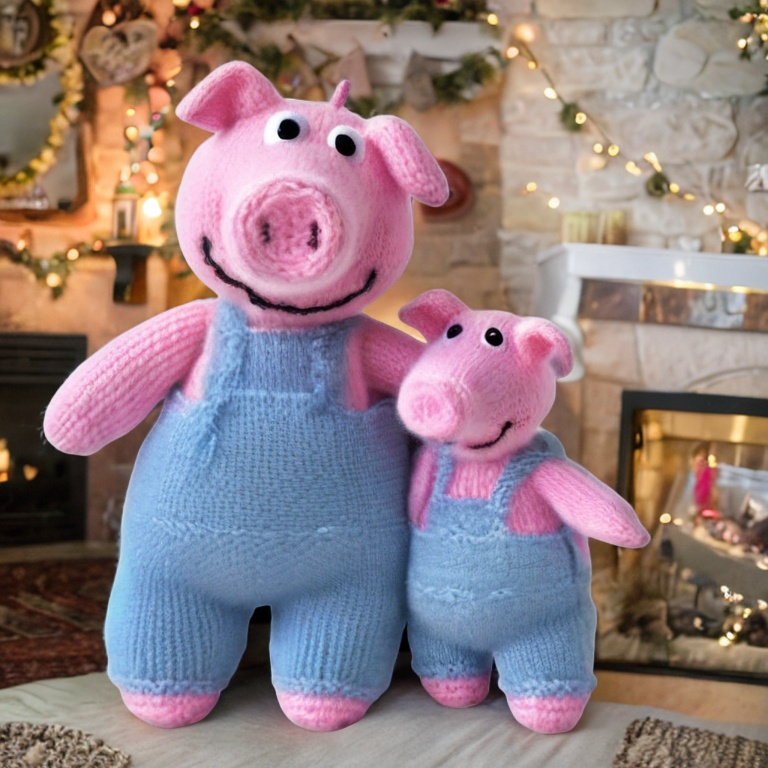 Peppa Pig Knitting Pattern