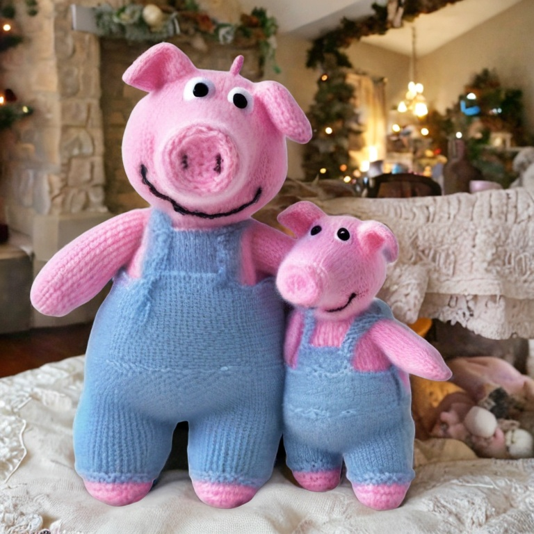 Peppa Pig Knitting Pattern