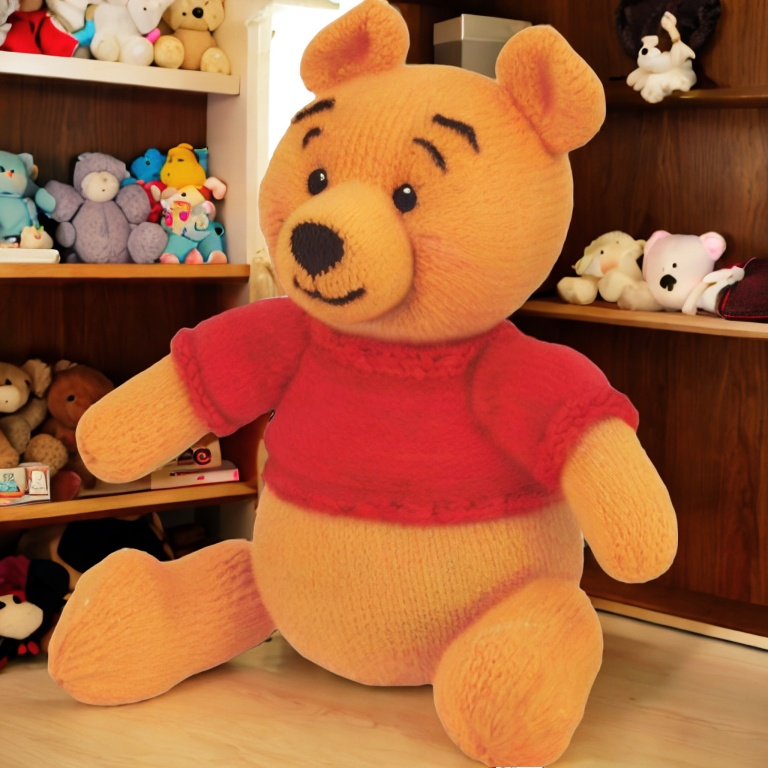 Winnie The Pooh Knitting Pattern