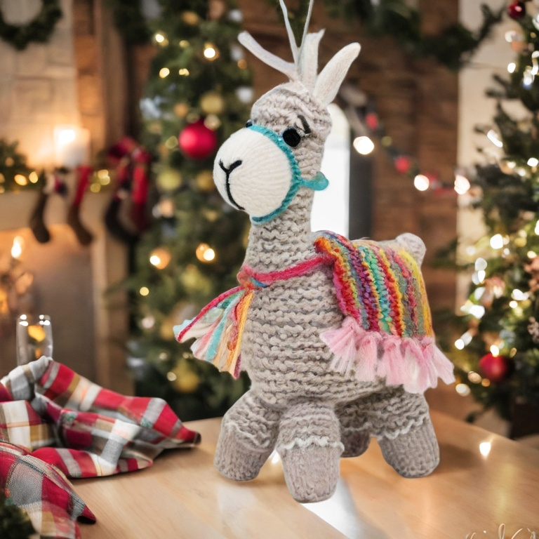 Llama Knitting Pattern