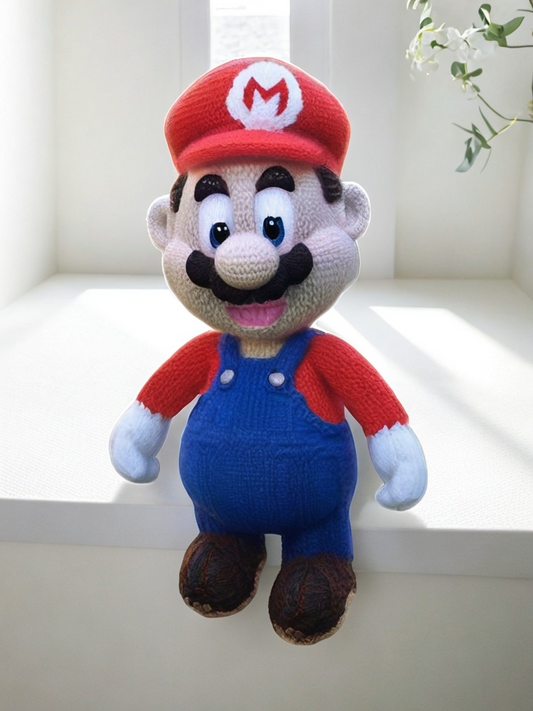 Mario Knitting Pattern