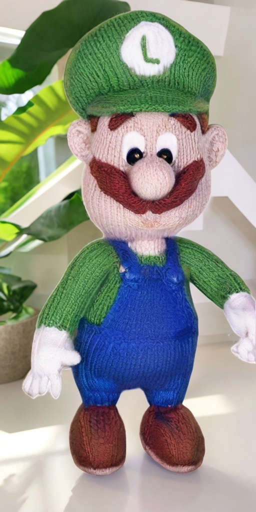 Luigi Knitting Pattern