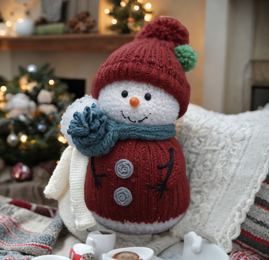 Snowman Knitting Pattern