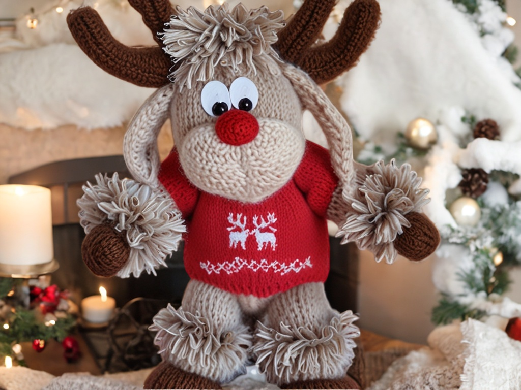 Reindeer Knitting Pattern