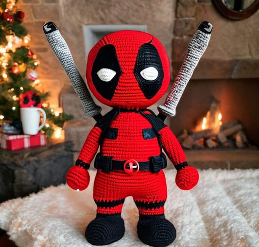 deadpool knitting pattern