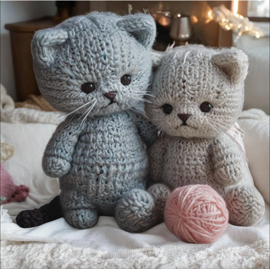 🧶 3-in-1- Kitten, Duck & Teddy
