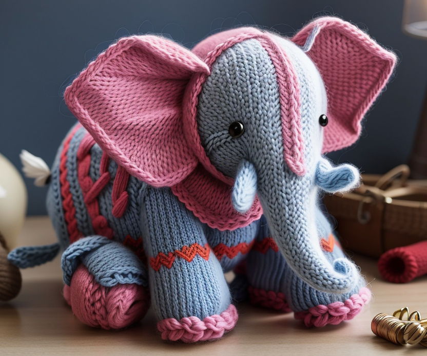 Elephant Knitting Pattern My Lovely Knitting Patterns